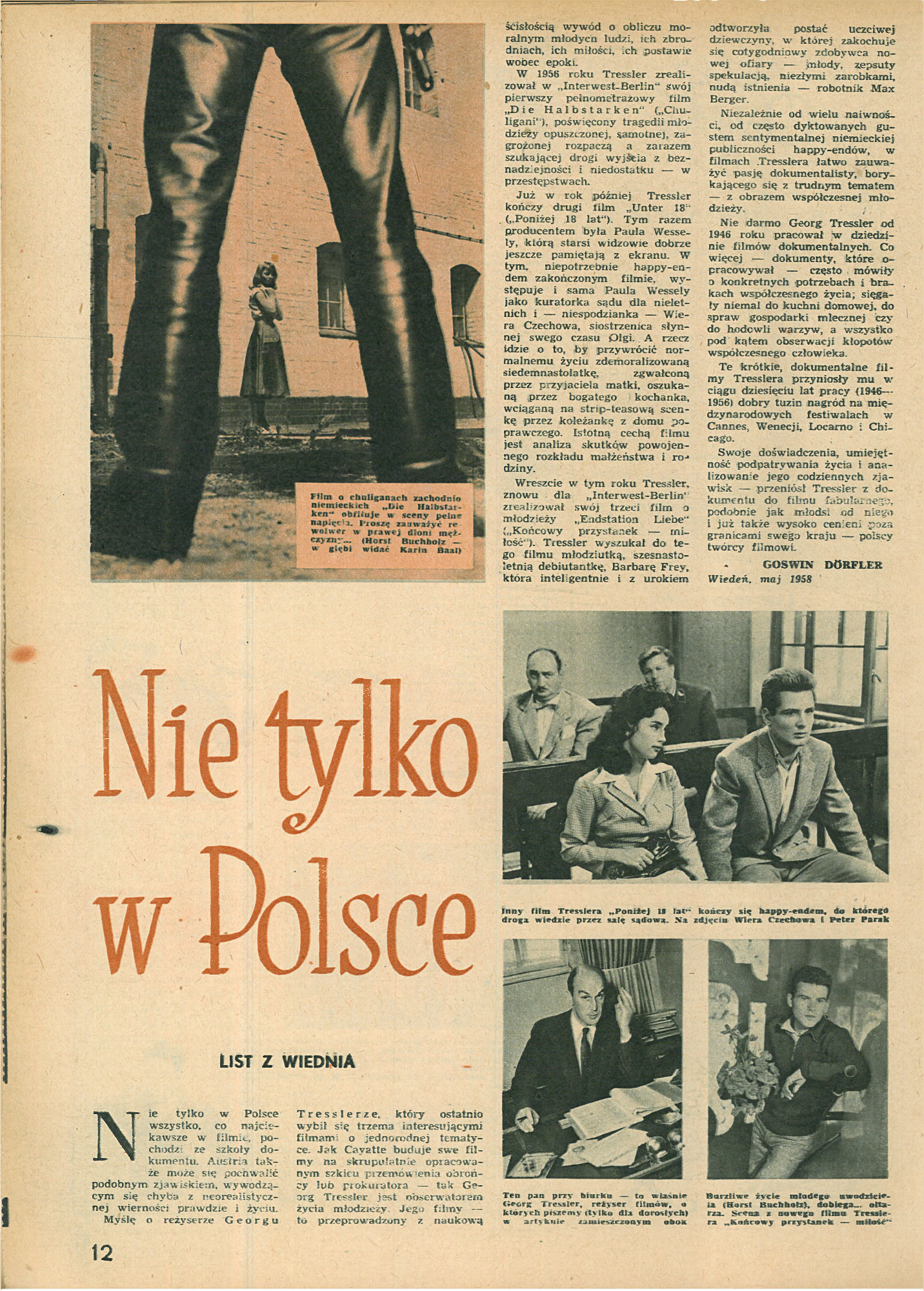 FILM: 23/1958 - Przeglądaj wydanie - Filmopedia